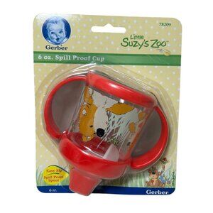 Gerber Little Suzy's Zoo 6 oz spill-proof cup Toddler Training